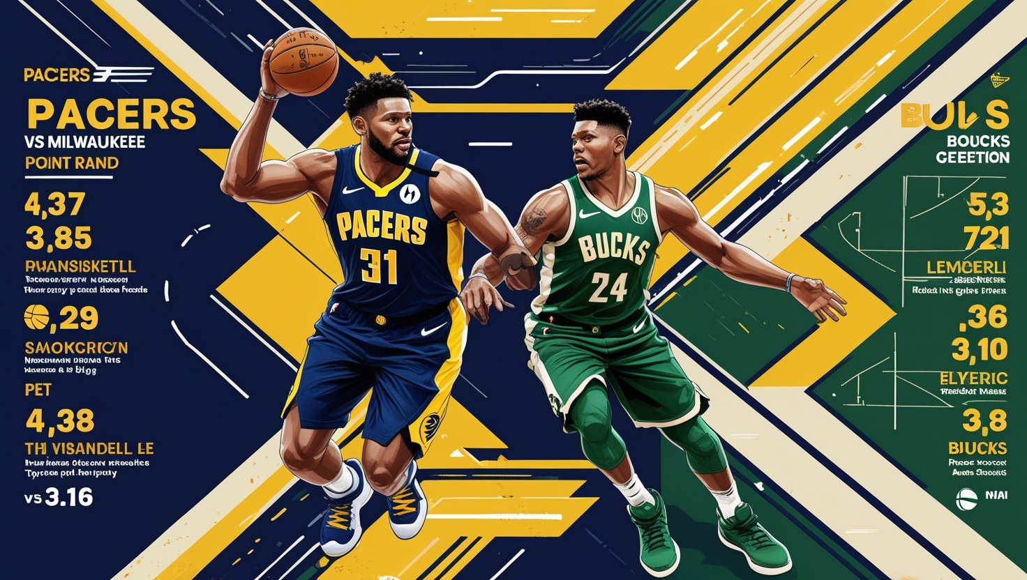 Unveiling the Numbers: A Deep Dive into Pacers vs Milwaukee Bucks Match Player Stats